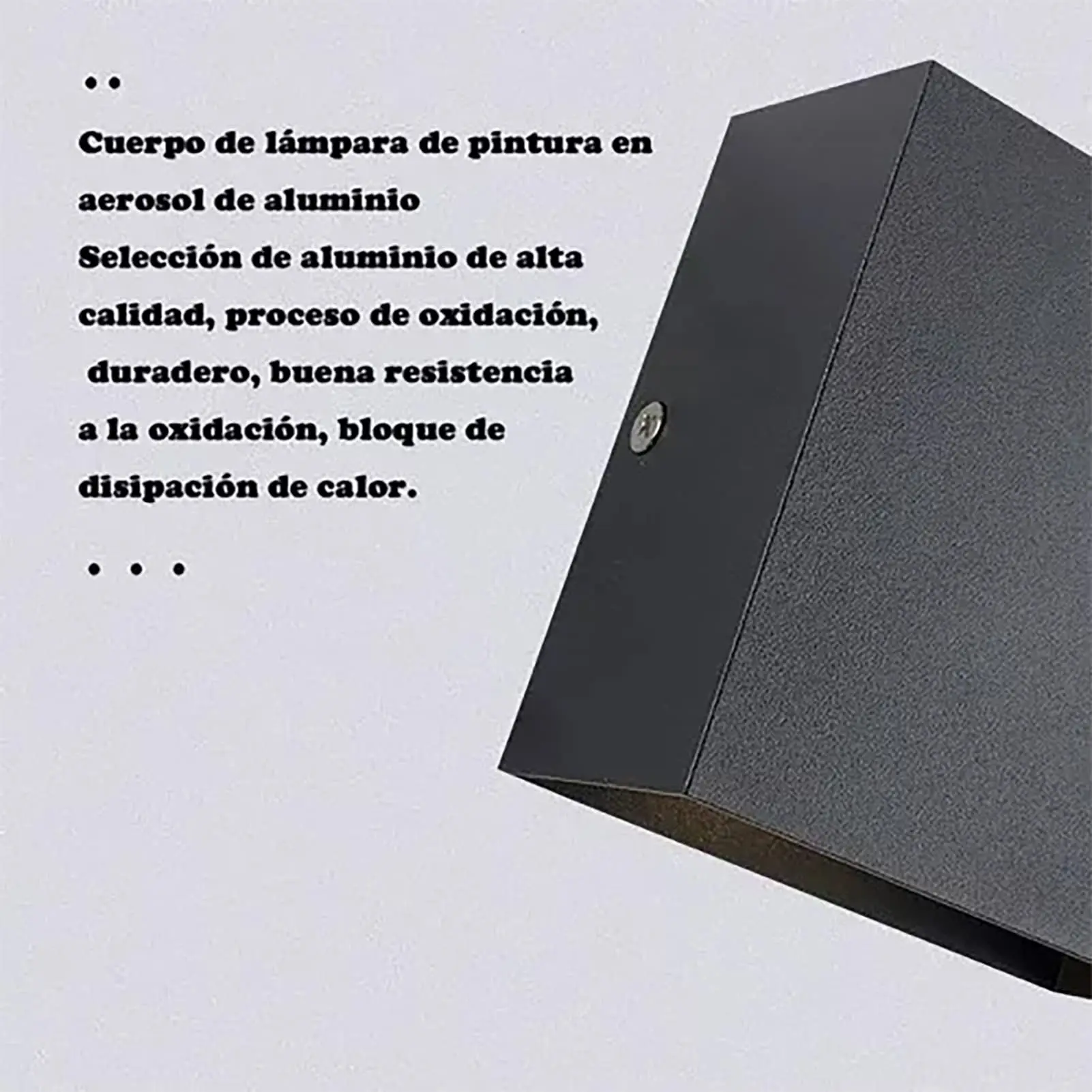 Description Picture 5 of itemLED Modern Wall Sconce Indoor Wall Mount Light for Living Room Up Down Aluminum Indoor LED Wall Mounted Lamp for Bedroom Hallway