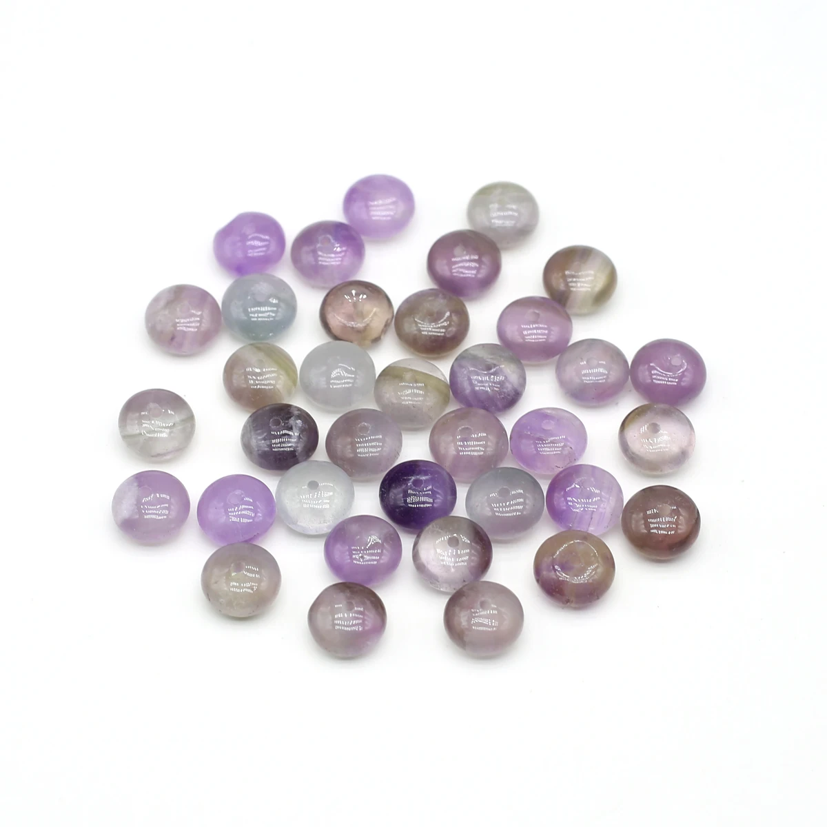 

Irregular Amethyst Beads 6x10mm Natural Stone Purple Crystal Punch Loose Beads for Jewelry Making DIY Bracelet Accessories Gifts