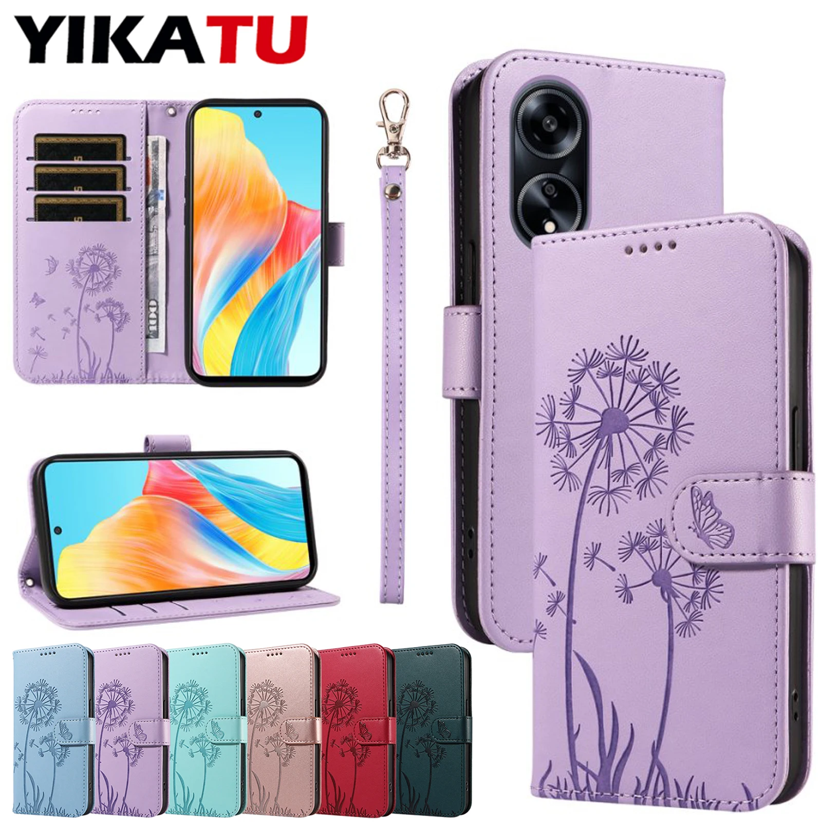 Luxurious Wallet Leather Phone Case