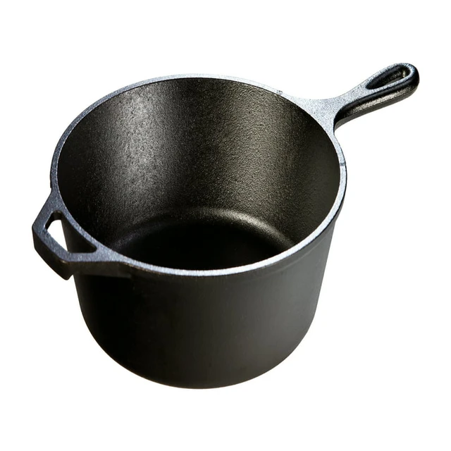 Iron 10.25 / 3.2 Quart Seasoned Deep Skillet - AliExpress