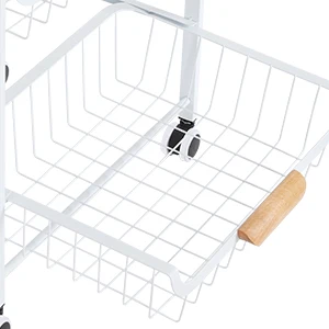 Kitchen Storage Rolling Cart