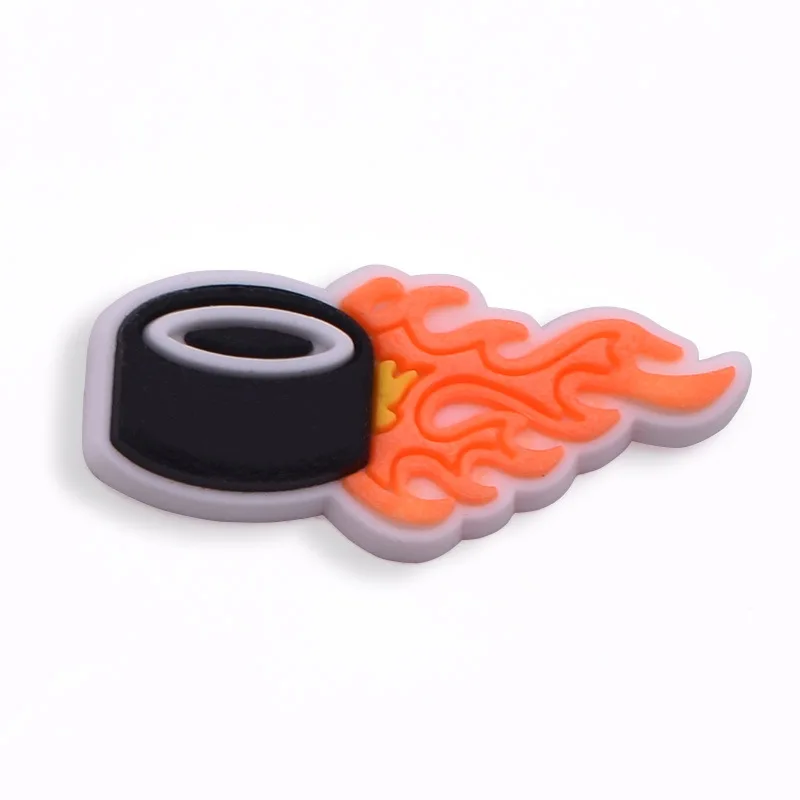 Ice hockey equipment Ice Hockey Charms PVC Pins Shoe Charms Decorations Hockey Sports Series Shoe Accessories