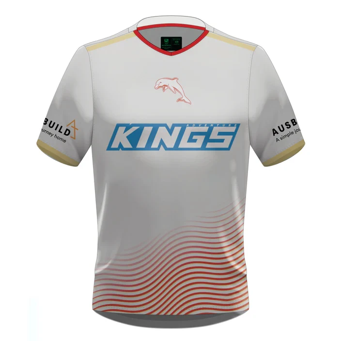thumbnail image 1 of Camiseta Anzak de los Dolphins 2024 para hombre Camiseta de entrenamiento de rugby local de los Dolphins Camiseta de entrenamiento de alta calidad, 1 of 5