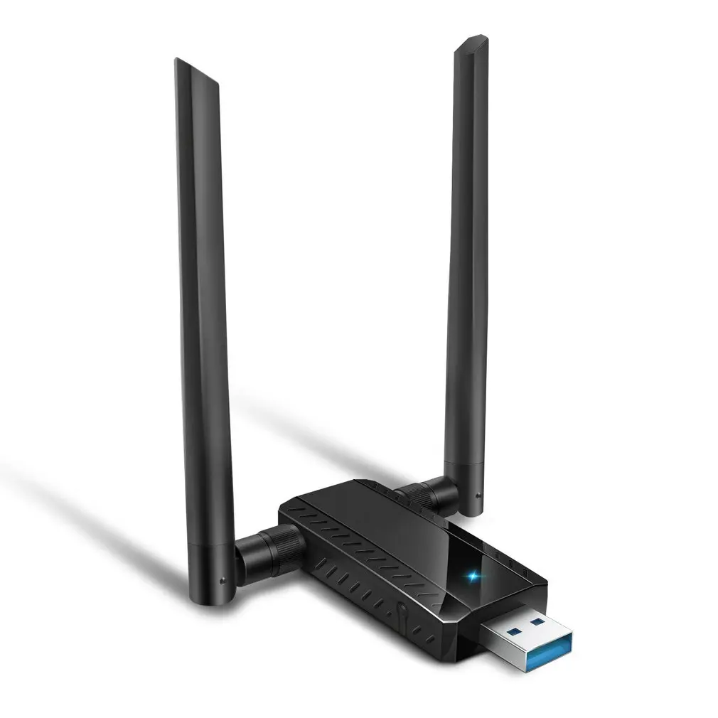 300Mbps Wireless USB Network Card USB3.0 Dual Band 2.4G Wifi Receiver&Wireless Adapter for PC With 2PCS Antennas Dropshipping