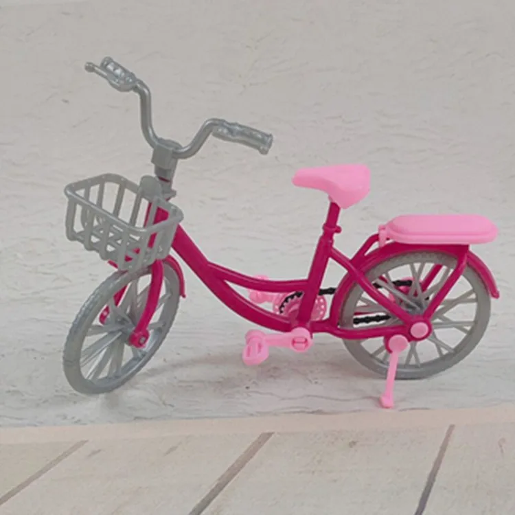 Mini Simulation Bicycle Bike Doll Accessory Kids Toys Decoration Plastic Novelty Finger Skateboards Bikes | Игрушки и хобби