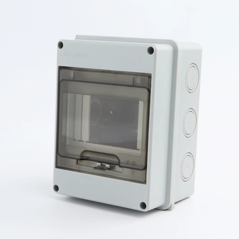 Outdoor rain protection air switch breaker open mounted Charging station HT5 circuit waterproof distribution box electrical box electrical distribution box