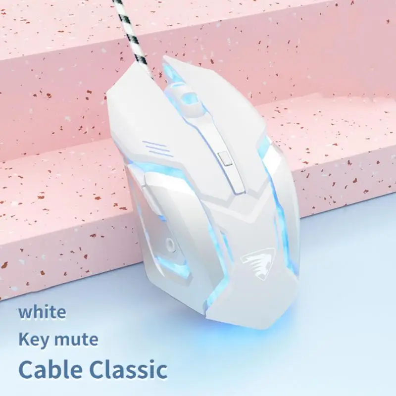 Wired Game Mouse Mute Mechanical E-sports For MacBook Laptop PC Gamer gaming mouse,wired mouse