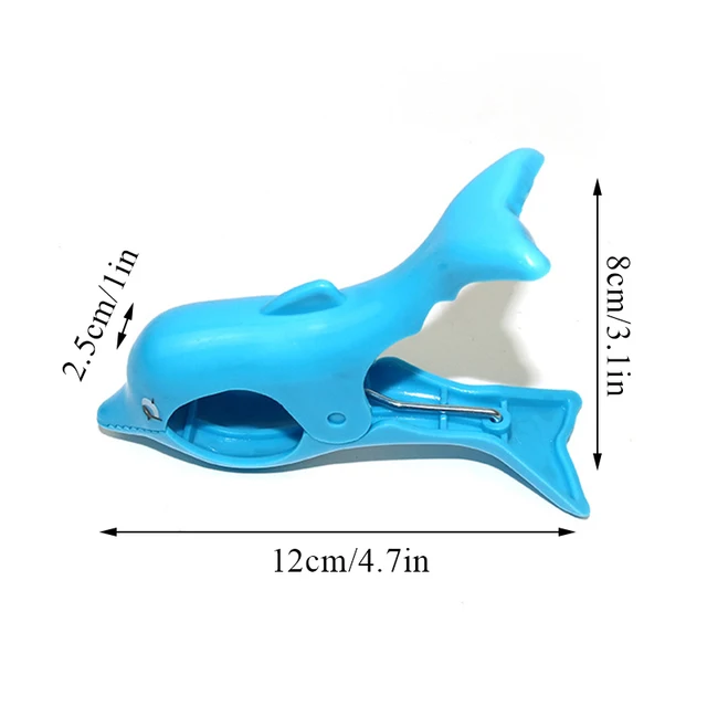 1Pc Aranyos Állati Strand Törülköző Bilincs, Hogy Megakadályozzák A Szélbilincses Ruhákat Szárító Állványok Paplan Clip Beach Sapper Retaining - Image 6
