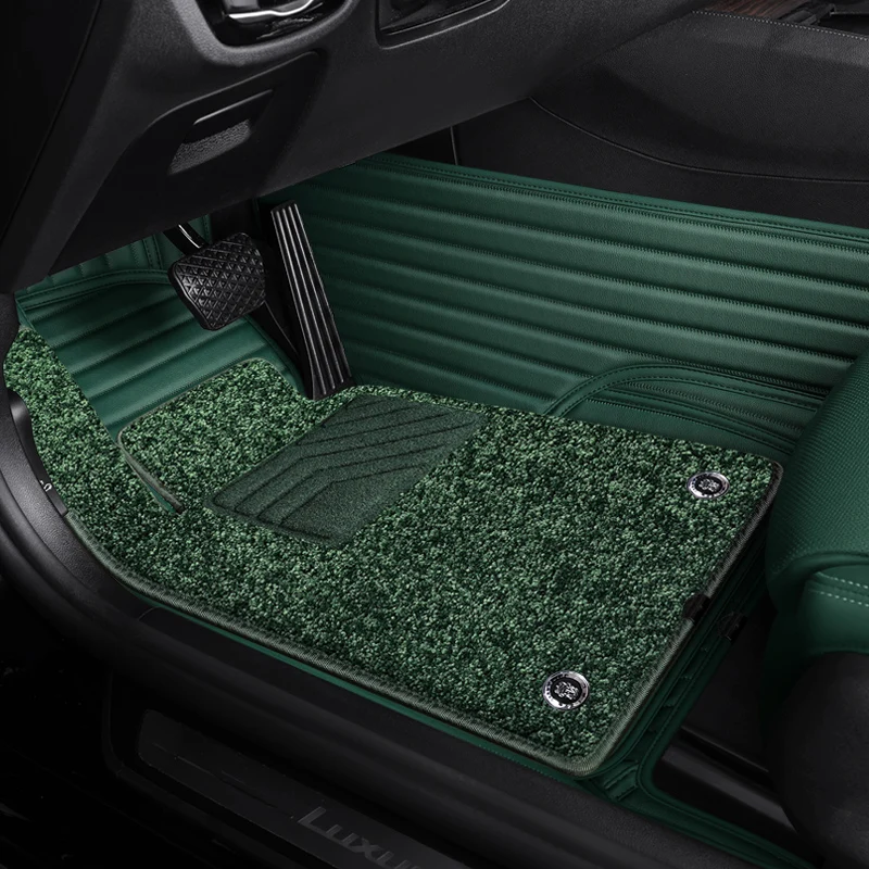 FashionCustomLeatherCarFloorMatsForRenaultMegane320082009