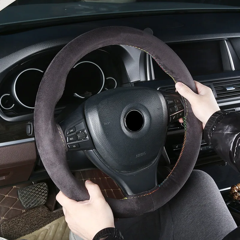 Universal Auto Lenkradhülle Aus Mikrofaser-Leder,  Produktbild-Vorschau 11