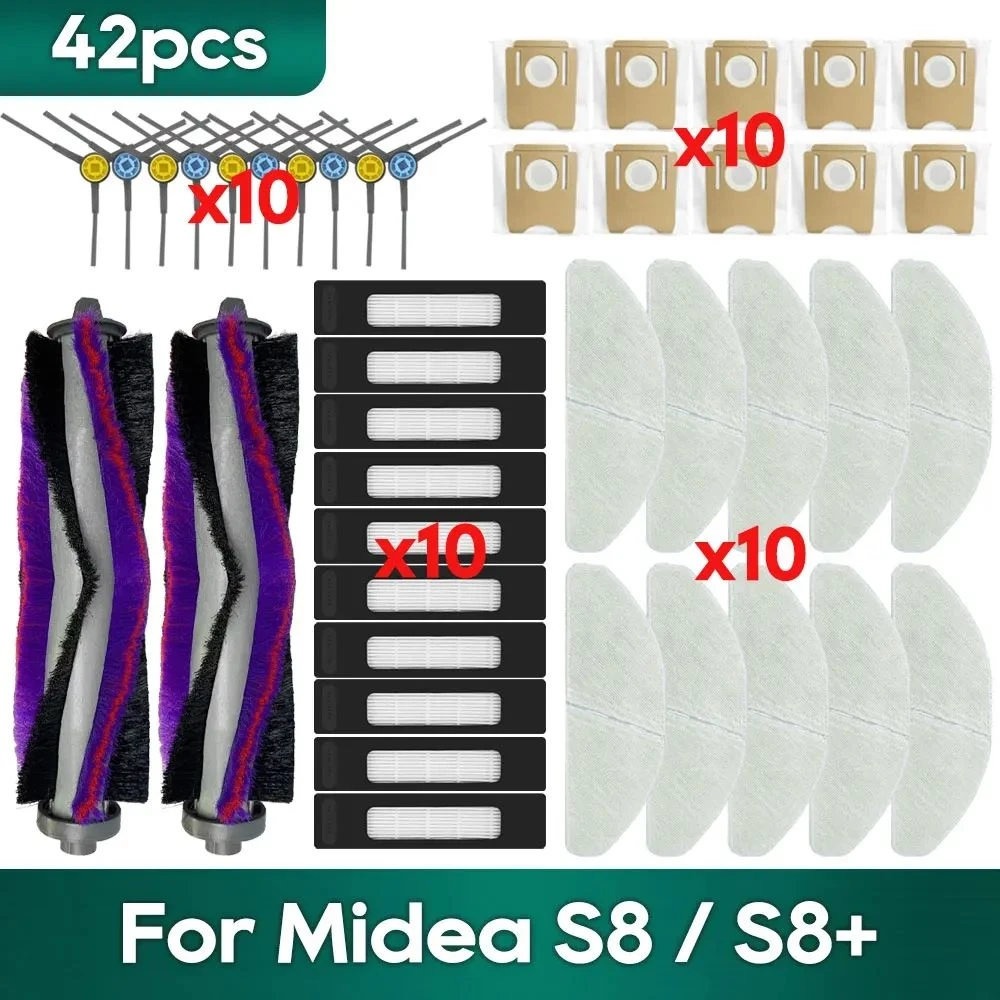 Compatible For Midea S8 S8 Plus 클리엔 CLIEN T24 ThinkAir RV50 Pro Robot Vacuum Accessories