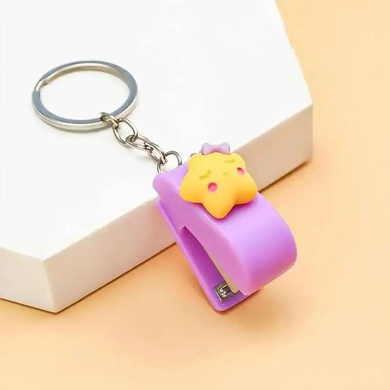 Push Stapler 1 Piece Cartoon Animals Stapler Office Supplies School Accessories Stationery