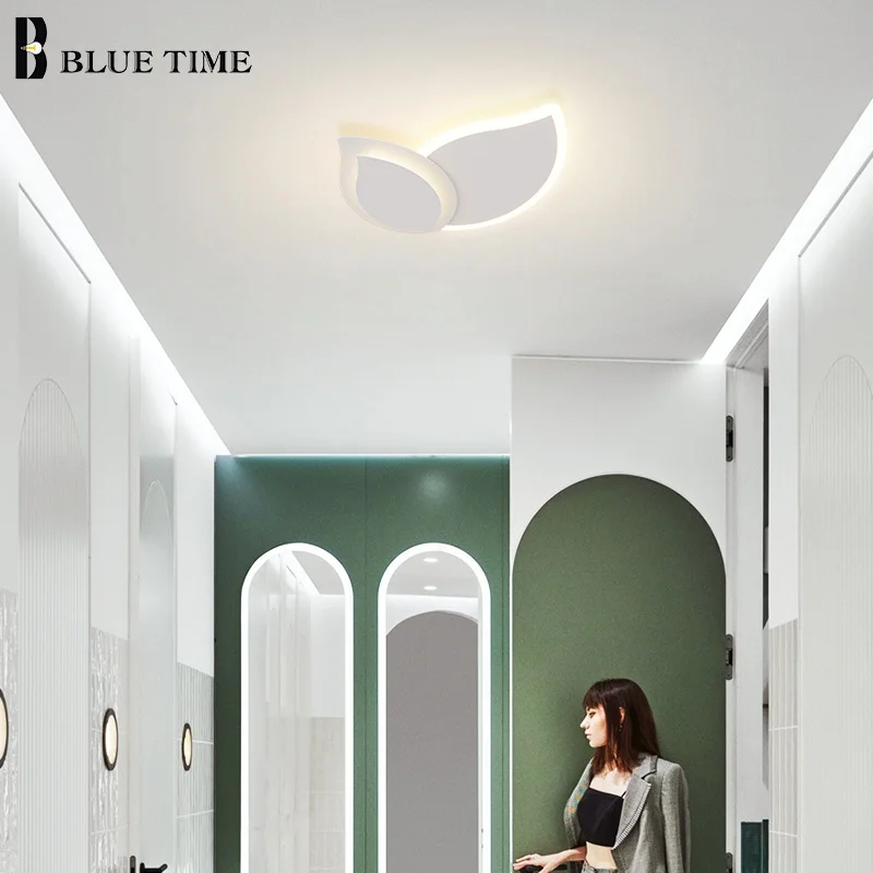 

Black White Ceiling Lights Indoor Decor Ceiling Lamp for Aisle Corridor Light Living Room Bedroom Porch Lamp Home Lights Fixture