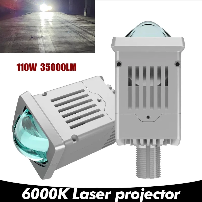 

110W 35000LM 6000K Car P9 LED Headlights Dual Optical Lenses High Low Beam Spotlight Headlight Bulbs Laser Lamps For H4 H7 9005