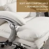 Office Chair with Foot Rest-High Back Executive Chair with Padded Linkage Armrests,Reclining Desk Chairs with Wheels,Comfy Chair 4