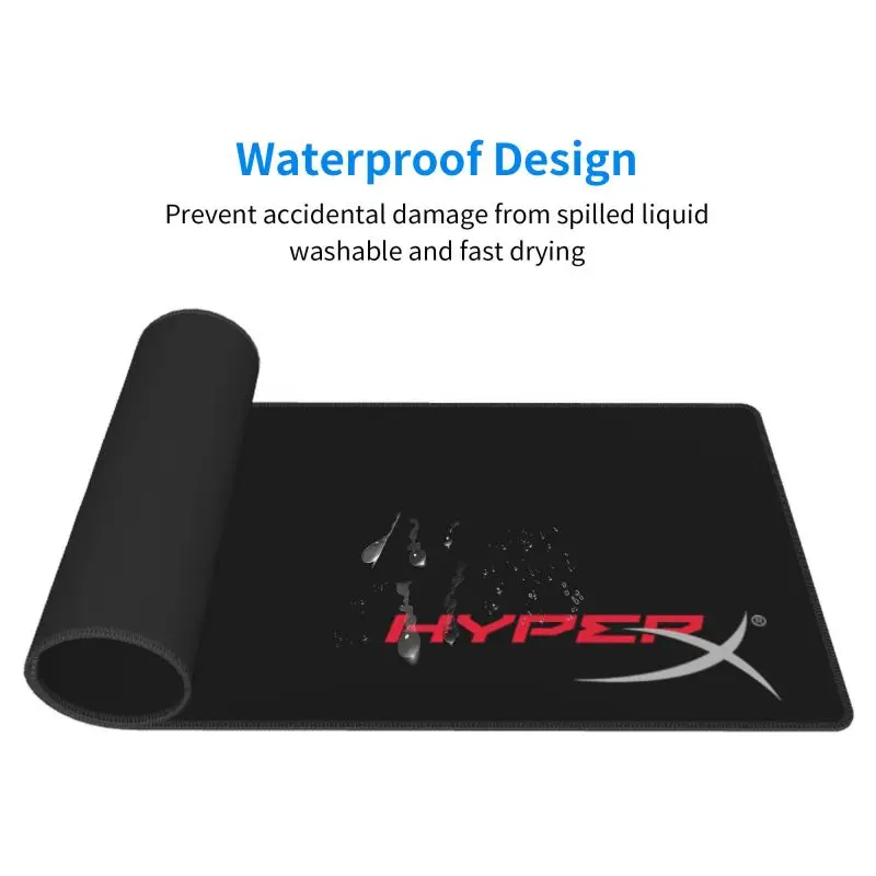 HyperX 대형 마우스 패드, 컴퓨터 게임 액세서리, 애니메이션 마우스 패드, 데스크 매트