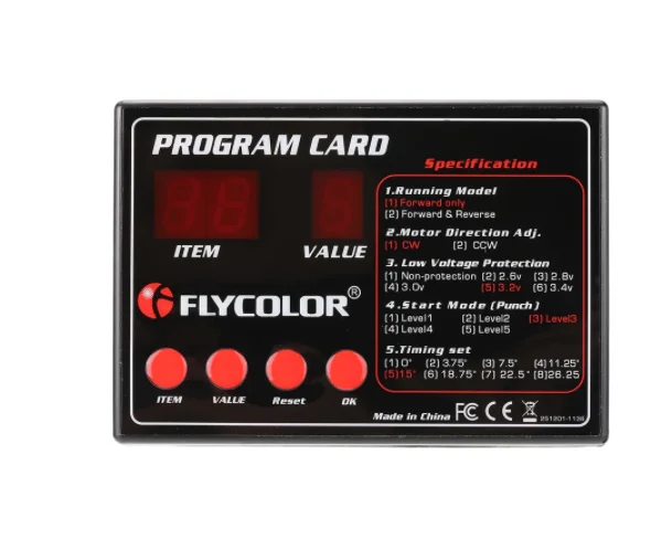 Programing Card