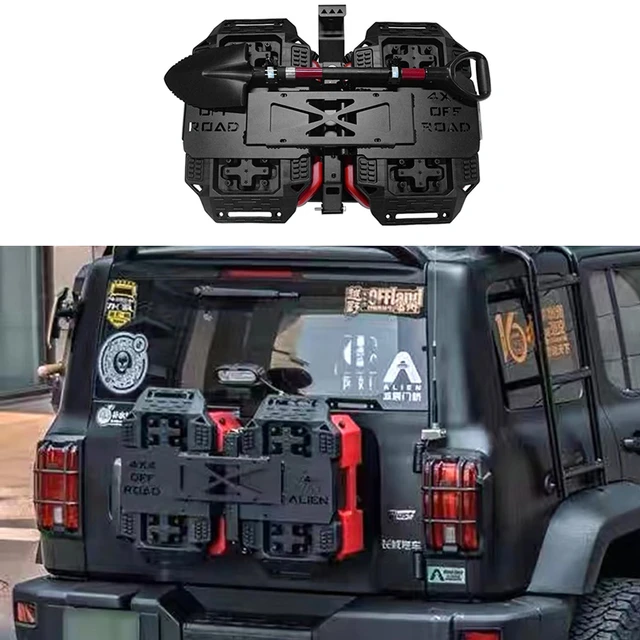 Équipement de hayon arrière en aluminium pour Wrangler JK JL, groupe  intégré, accessoires extérieurs modifiés, tout-terrain, 4x4, précieux 300 -  AliExpress