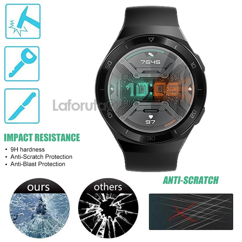 Pellicola salvaschermo in vetro temperato per Huawei Watch Fit 4 Pro