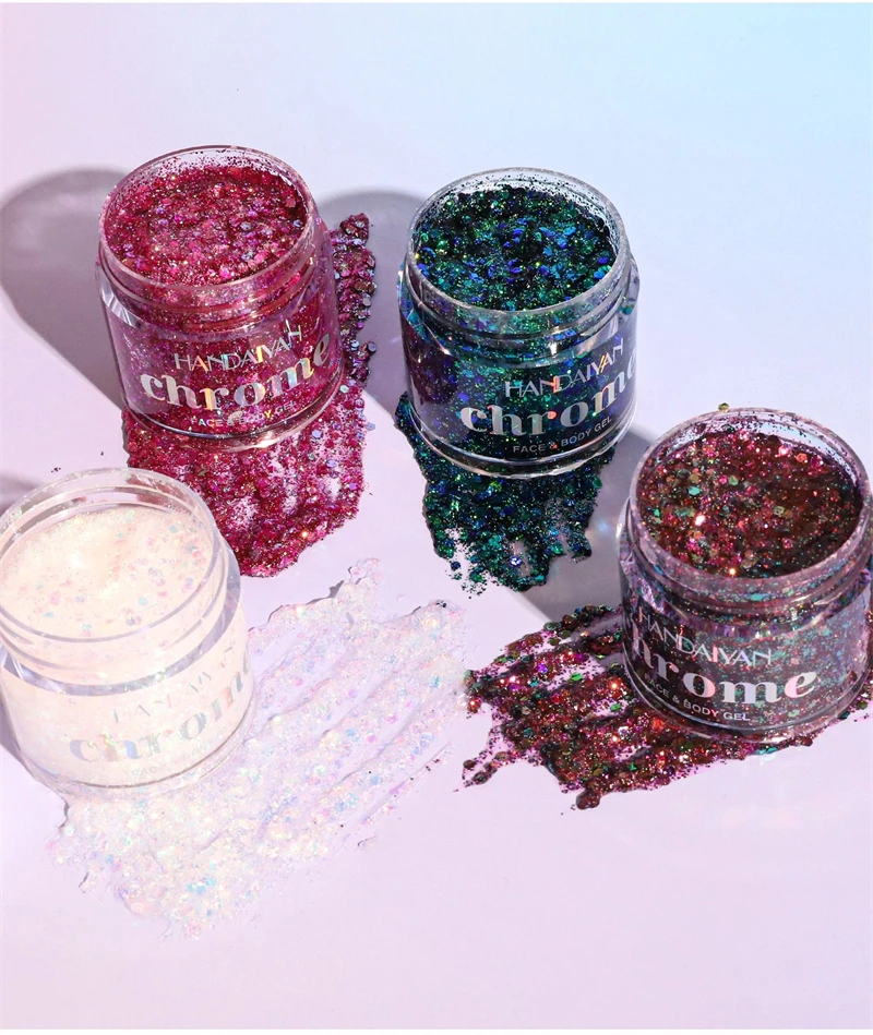 Glitzergel Lidschatten Für Gesicht Haar Und Körper Chameleon_voghion.com