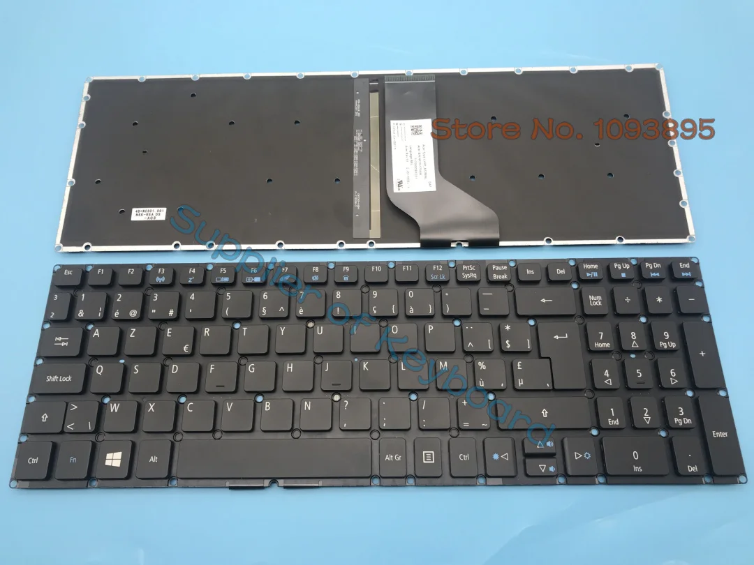 

NEW For Acer Aspire R5-571T R5-571TG LV5P-A52BWL Azerty Belgium Keyboard Backlit