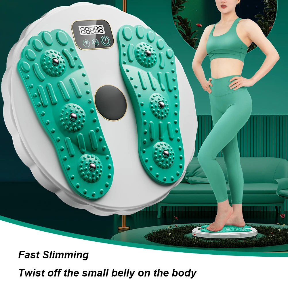 Core ABS Twister Board 4 Modes Feet Exerciser Balance Board for Women Men Home Fitness