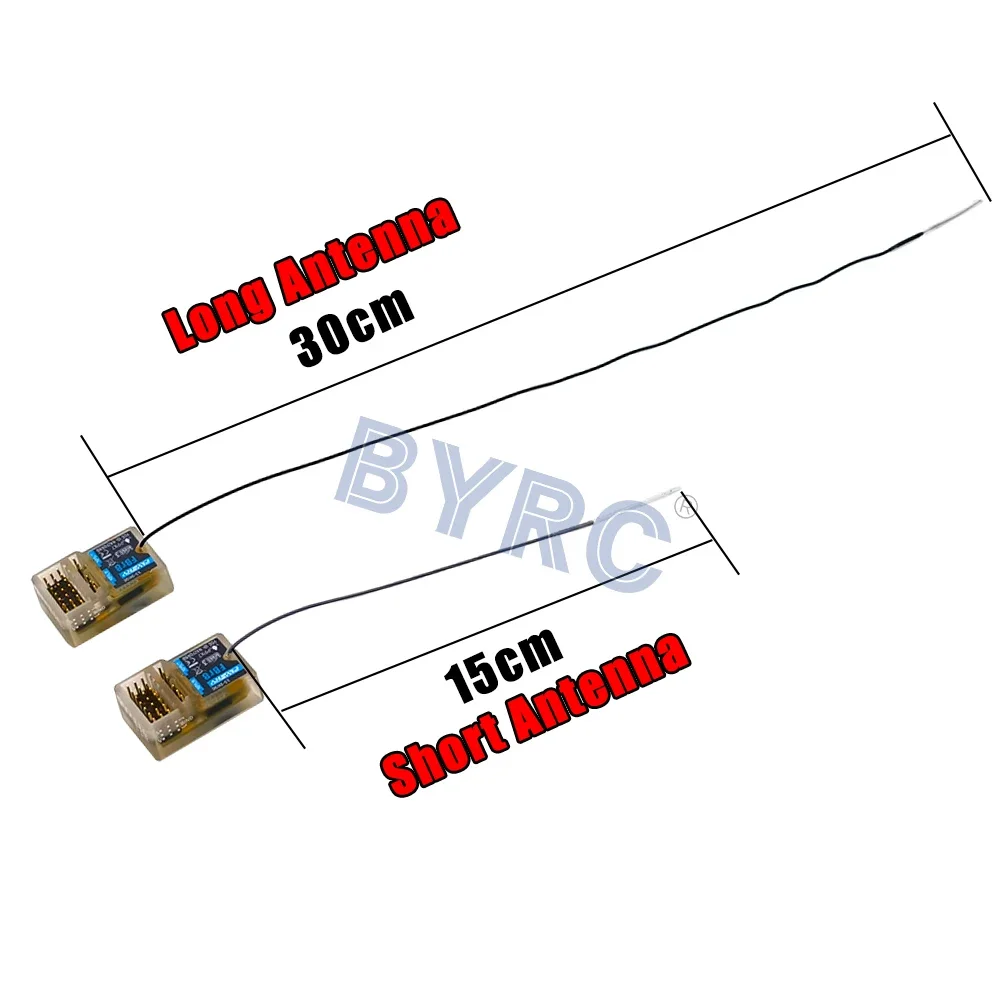 Récepteur Flysky FBr8 AFHDS 3 8 canaux 2.4GHz pour RC voiture