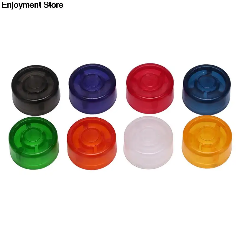 Electric Guitar Pedal Guitar Accessories Electric Guitar Switch Guitar Pedal Topper 10Pcs/pack Electric Guitar Effect Pedal Foot Nail Cap Amplifiers Candy Color Foot Switch Toppers Knob Accessories 2.5cm