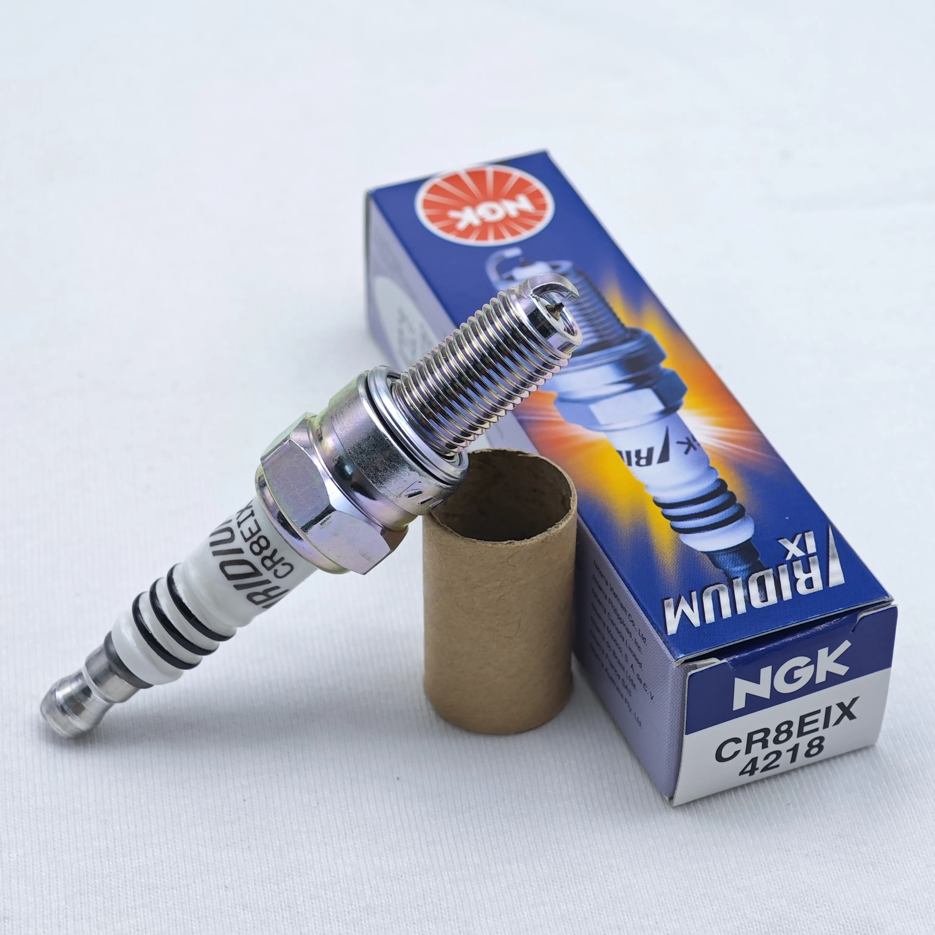 Spark Plug Original Motorcycle NGK Iridium CR8EIX 4218 Upgrade CR8E CR8EK 1pcs
