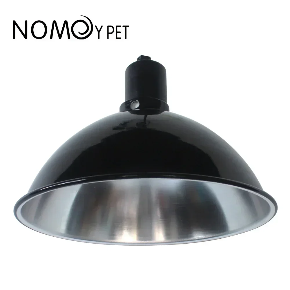 5.5/8.5/10 Inch deep dome reptile light fixture lampshade anti-scald for snakes lizards terrariums