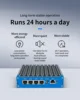 SZBOX G48S Fanless Router Alder Lake-N100 Windows 11 DDR5 NVME SSD pfSense Router OPNsense Firewall Server 3