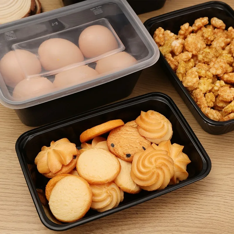 Premium Leakproof Food Storage Bento Boxes with Lids - Disposable Meal Prep Containers