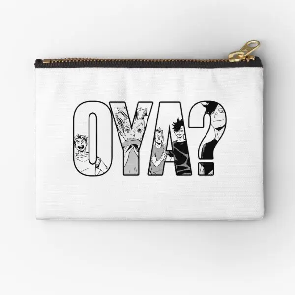 

Oya Zipper Pouches Women Money Bag Wallet Pure Underwear Small Storage Key Cosmetic Socks Men Coin Pocket Panties Packaging