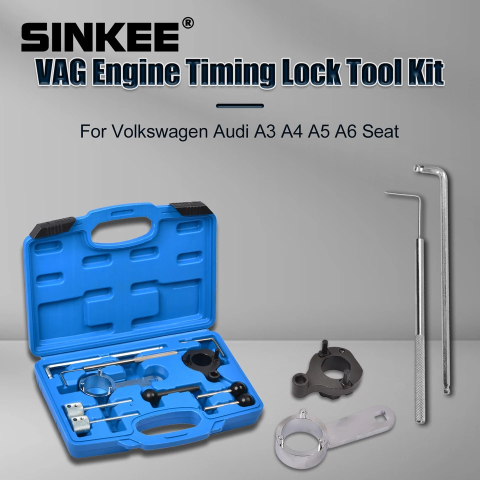 6pc Audi Vw Seat & Skoda Engine Timing Tool Kit - LOC94 - All Tools Direct - View #8