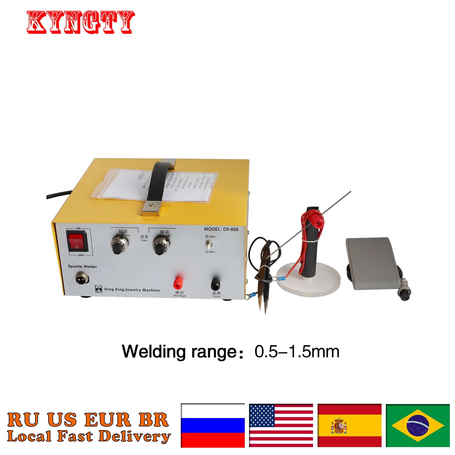 Silver Jewelry Welding Machine Jewelry Welding Machine 80a Pulse