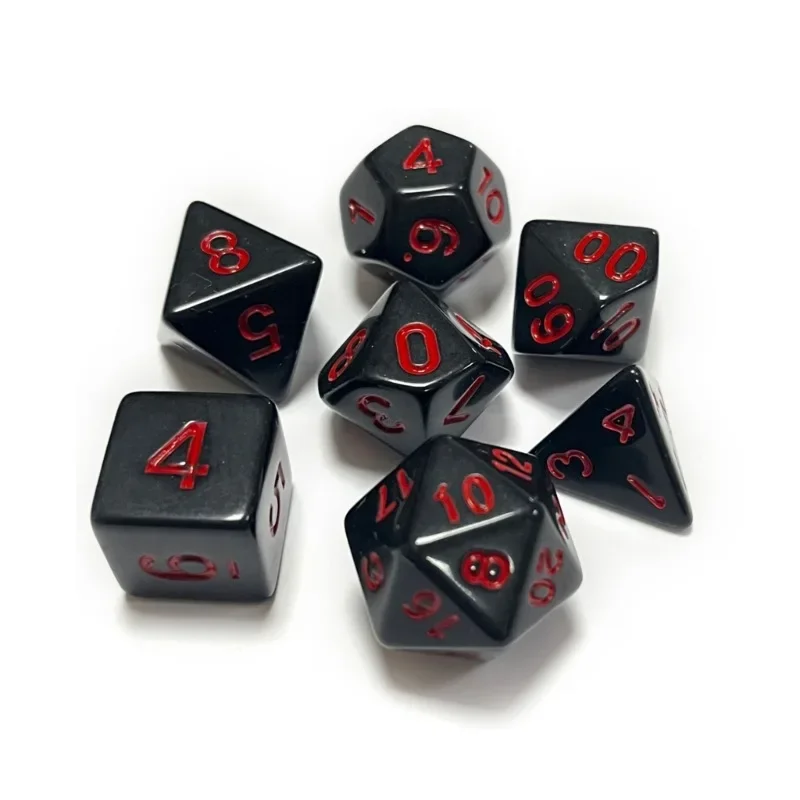 Dice Set Game Dice 7pcs/lot Double-colors Polyhedral