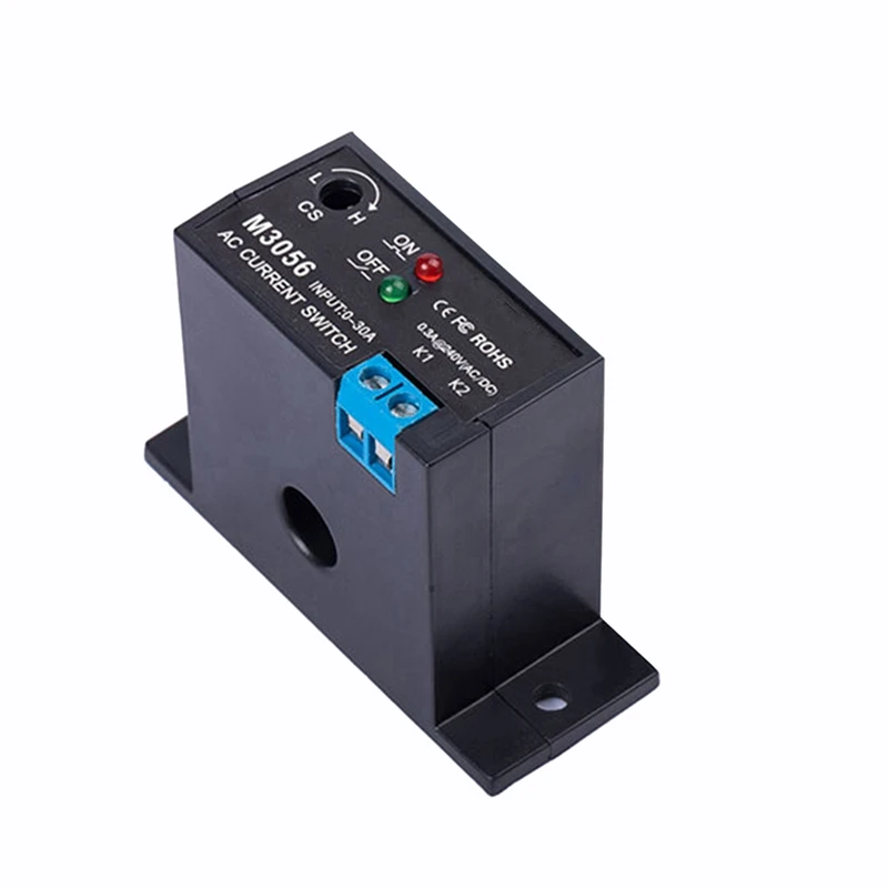 3X Current Sensing Switch Induction Relay AC Linkage Device Plc Signal Over Limit Closed AC 0.2-30A ( NC M3056)