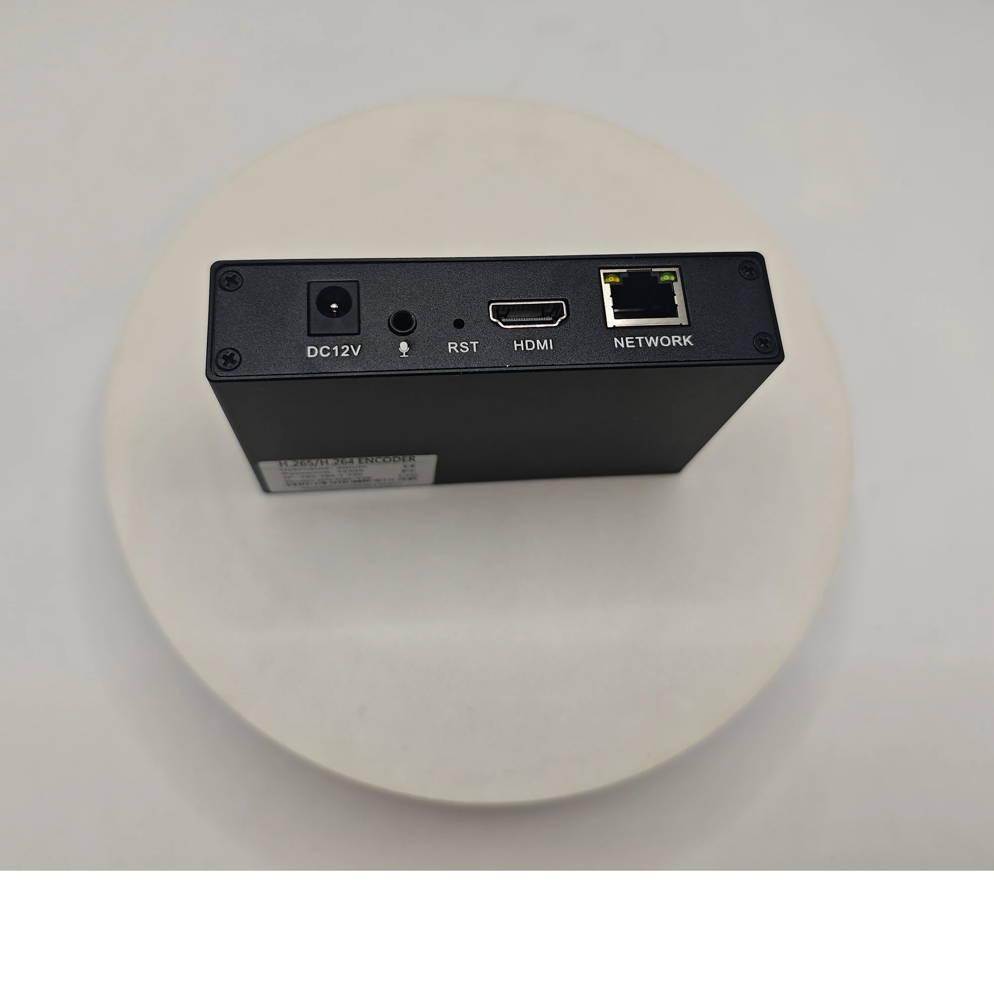 H.265 HEVC 1080P HD Video Encoder  RTMP RTSP SRT TS UDP HLS HTTP ONVIF Hikvision Protocol for IPTV Live Streaming HDMI  to IP