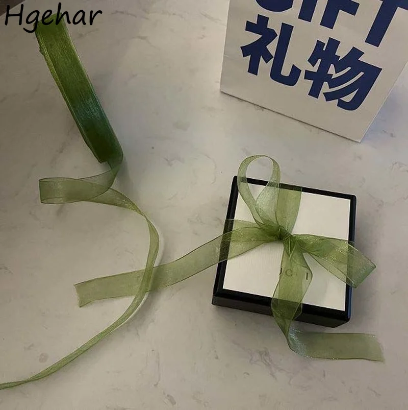 Chiffon Streamers Ins Fairy Diy Ribbons Hair Accessories Handmade Gift Box Bouquets Wrapping Strap Festive Party Supplies Decor