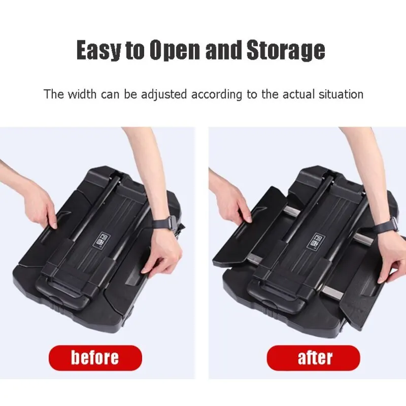 Carrello Pieghevole Portatile Carrello Pieghevole Portatile Resistente All'Usura Rimovibile