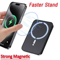 Car Air Vent Magnetic GPS Phone Holder Stand Wireless Charger For Magsafe iPhone 17 16 15 14 13 12 Pro Max Cell Fast Charging 1