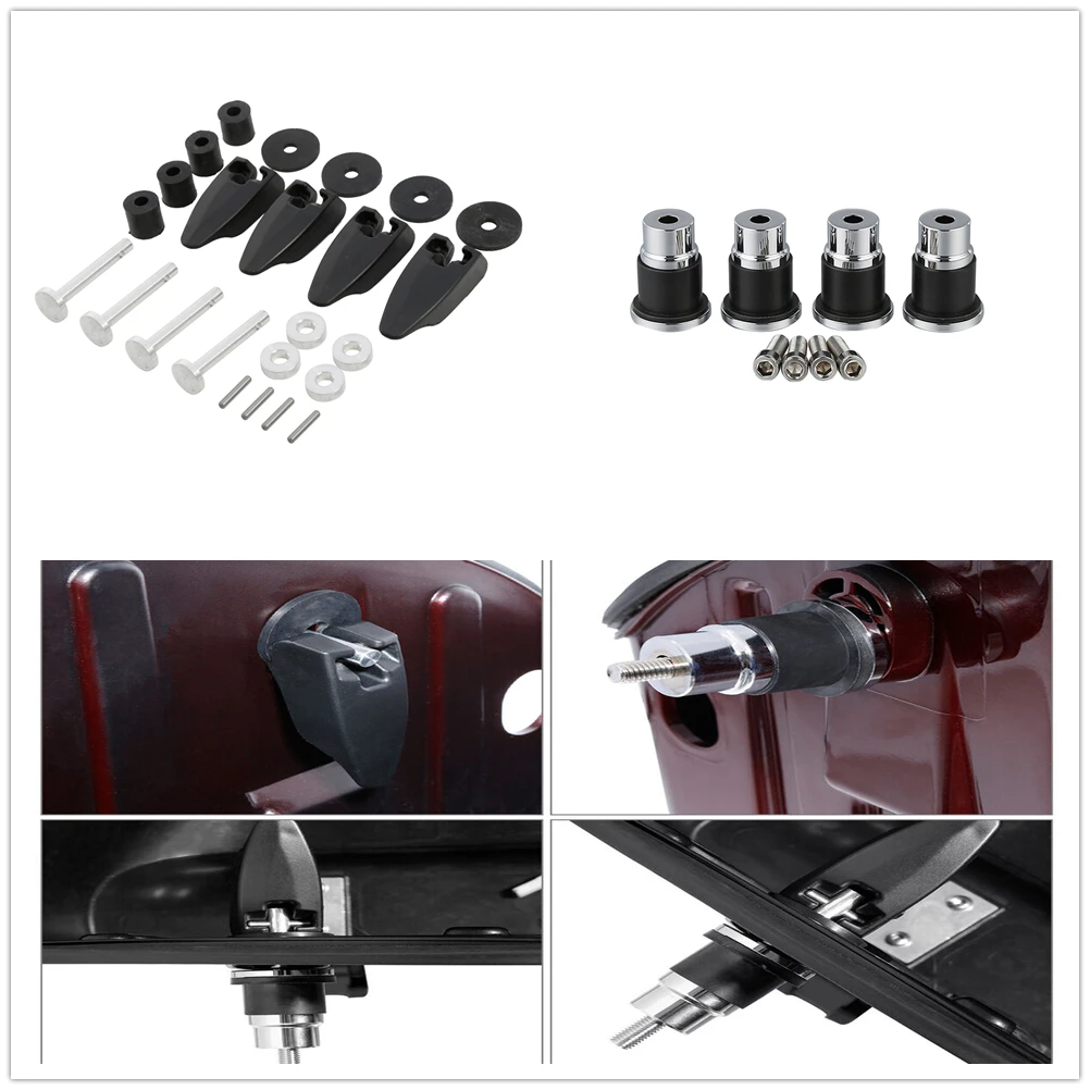 Quick Release Tour Pak Saddlebag Mounting Spools For Indian Chieftain/Challenger