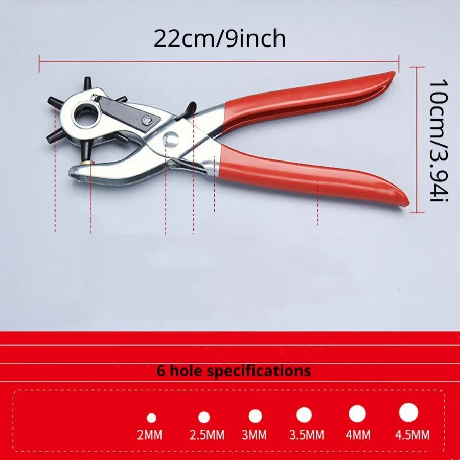 Leather Hole Punch Leather Tools Multifunctional Ordinary Carbon Steel Belt  Puncher Hole Punch Punching Tool Belt Hole Puncher - AliExpress