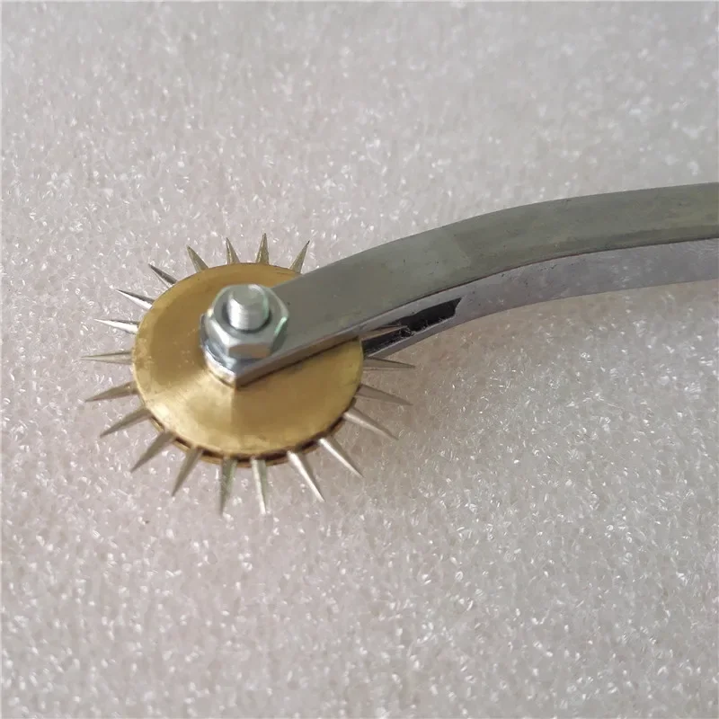Professional Leather Overstitch Wheel Gear Roulette Stainless Steel Spacer Sewing Leather Craft Tool Gear 4mm leather tools leather craft tool kit leather craft tools leather craft tool