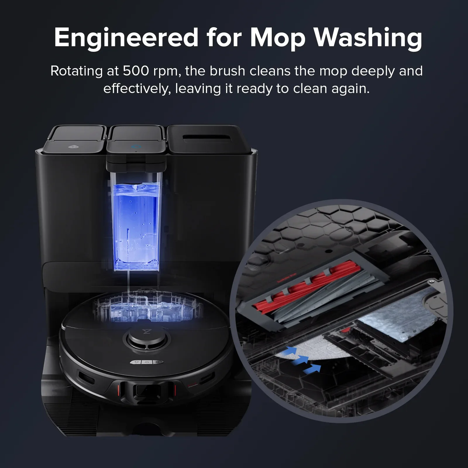 Enhanced High-Speed Self-Cleaning Brush Set (2-Pack)