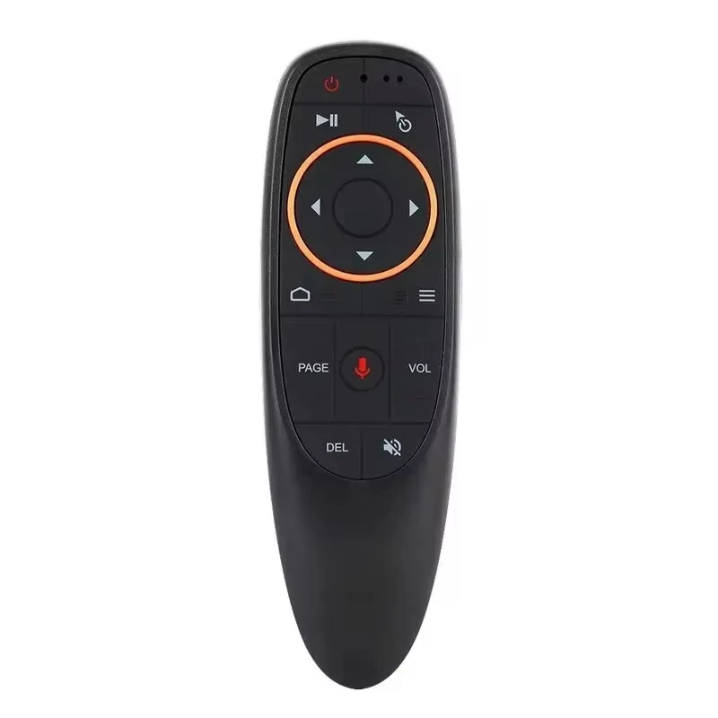 G10S Air Mouse Voice Remote Control 2.4G Wireless Gyroscope IR Learning for H96 MAX X88 PRO Android TV Box HK1 2