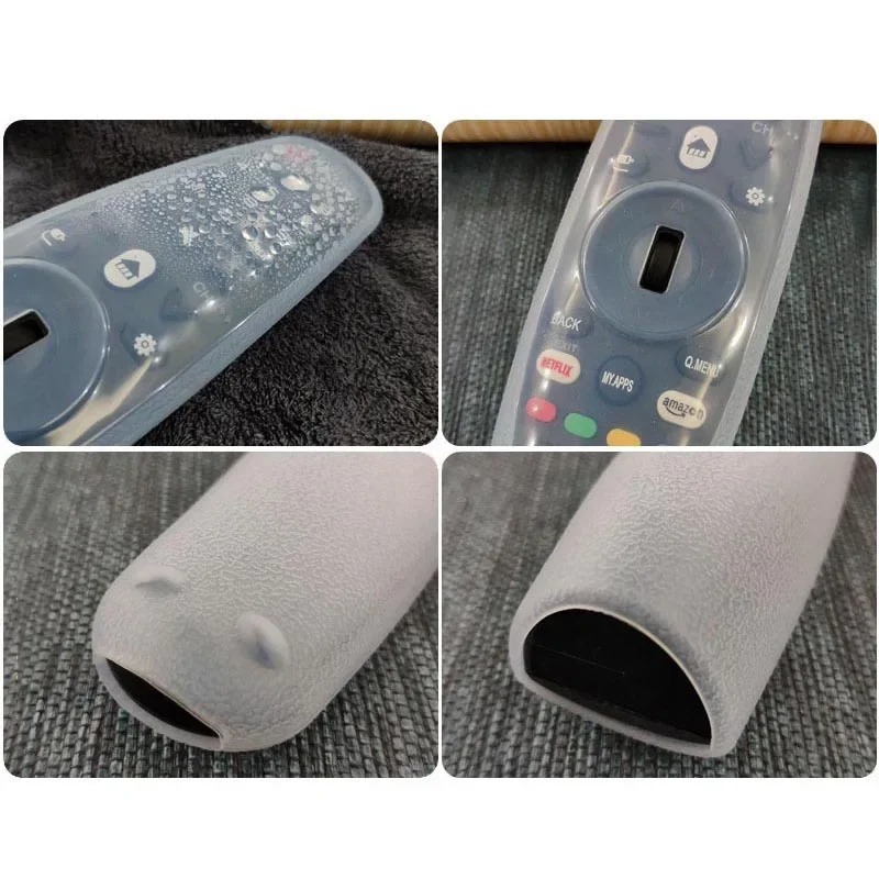 Silicone TV Remote Control Case Cover Home Air Conditioning Remote Control Storage Bag Silicone Cover Waterproof And Dustproof silicone remote case silicone remote cover silicone remote sleeve remote controller cover silicone case protector