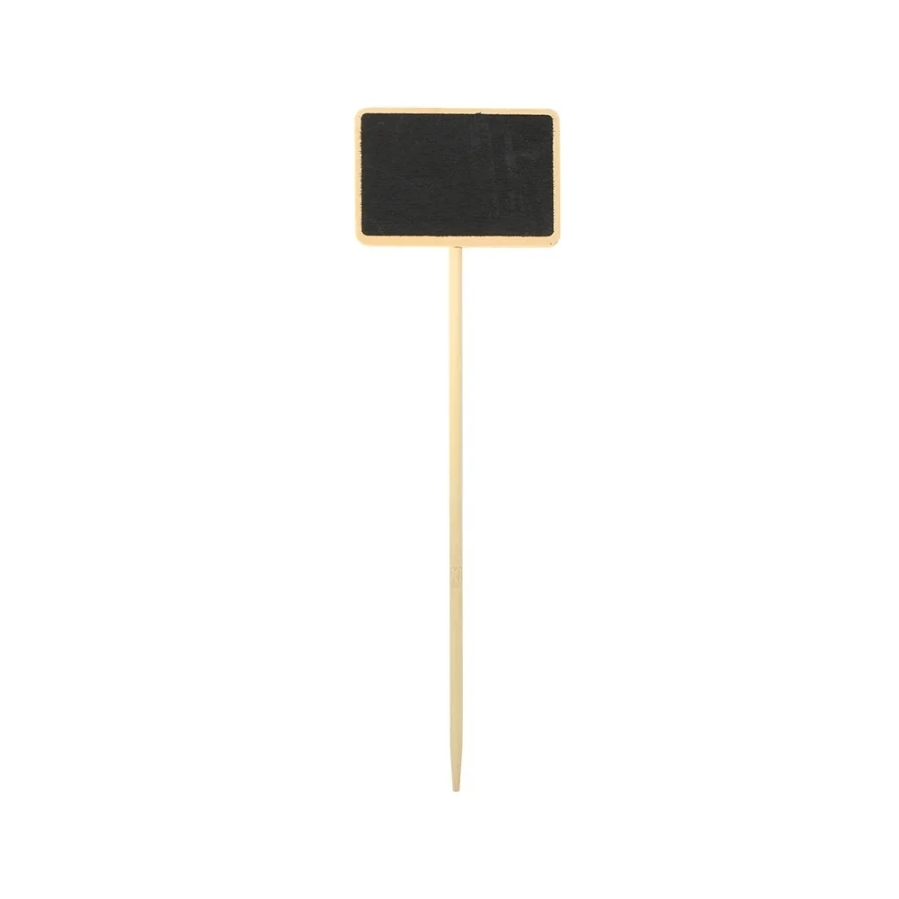 Mini Blackboard Plug in Chalkboard Stand Price Memo Sign Letter Display Plate