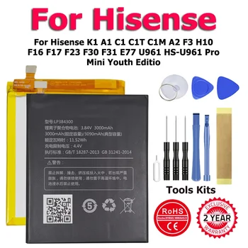 LI37200T LP38250Z Battery For Hisense K1 A1 C1 C1T C1M A2 F3 H10 F16 F17 F23 F30 F31 E77 U961 HS-U961 Pro Mini Youth Editio