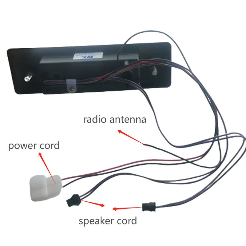 1 Din Radio FM USB TF MP3 Player Bluetooth Car Stereo Audio Multimedia 24V LED display Autostere For Tricycle Tractor Truck car multimedia player car radio car radio player car music player mp3 music player